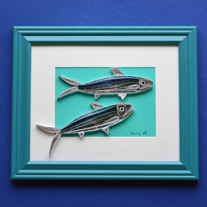 Quilled Herring Duo