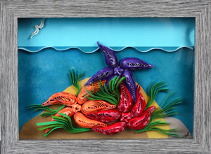 Quilled Starfish Cluster