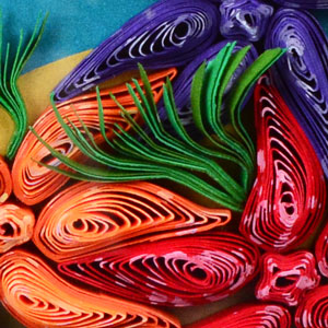 Quilled Starfish Cluster