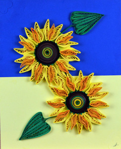 Quilled Ukraine Freedom