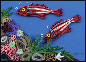 Quilled Yellow Eyed Rockfish