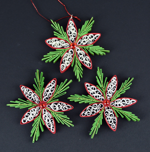 Quilled Christmas Season Ornament