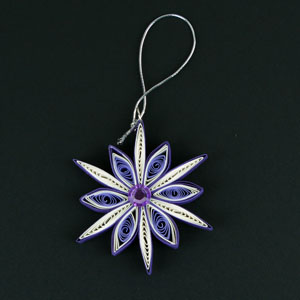 Quilled Christmas Season Ornament