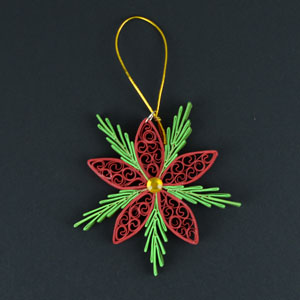 Quilled Christmas Season Ornament